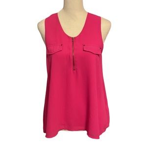 YA LOS ANGELES Casual sheer blouse